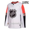 Barn Ishockey 2018 NHL All-Star Tröja Pacific Division Blank Adidas Vit Authentic
